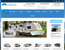 Tablet Screenshot of coloradomountainrv.com